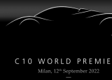  帕加尼 C10 将于 9 月 12 日在米兰亮相