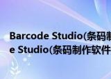 Barcode Studio(条码制作软件) V15.6.0 官方版（Barcode Studio(条码制作软件) V15.6.0 官方版怎么用）