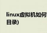 linux虚拟机如何创建(linux虚拟机如何创建目录)